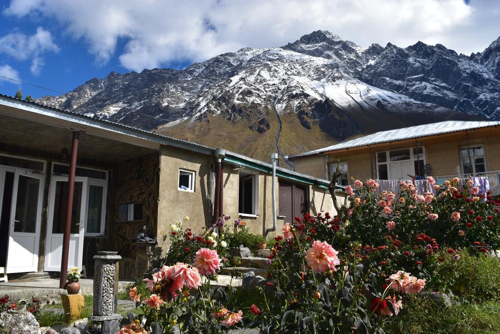 Qusha Guesthouse Meeting In The Mountains And Views Kazbegi Exterior foto